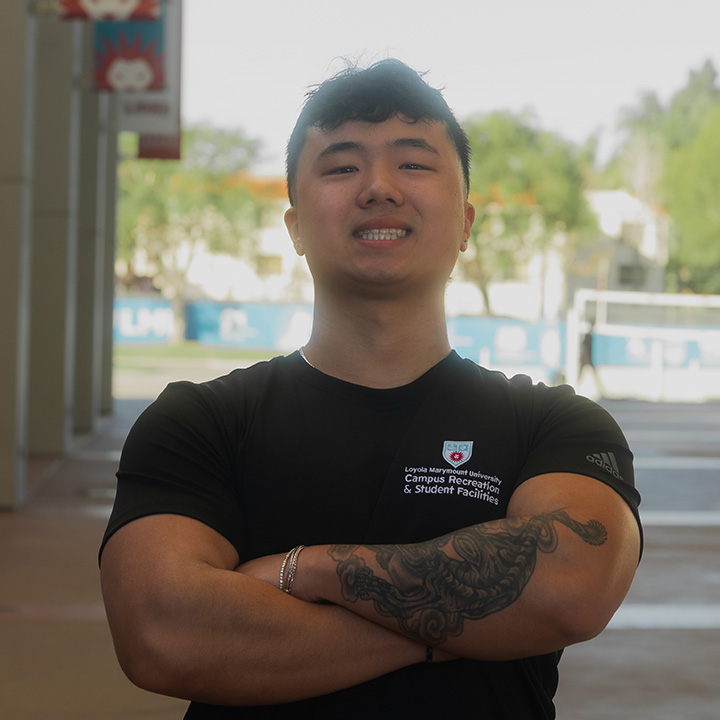 A headshot of Logan Huh