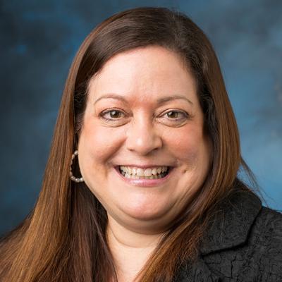 Headshot of Pam Burrill