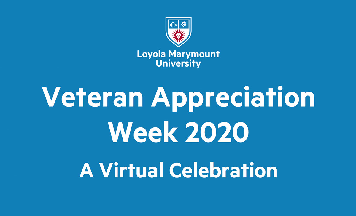 Veteran Appreciation Week: A Virtual Celebration on a blue background
